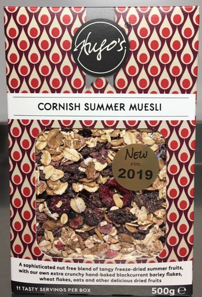 Hugo's Cornish Muesli Summer Fruits
